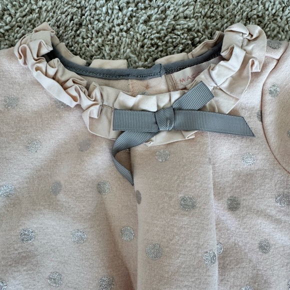 Maggie & Zoe Pink Polka Dot Dress – Size 12 Months - Picture 3 of 8